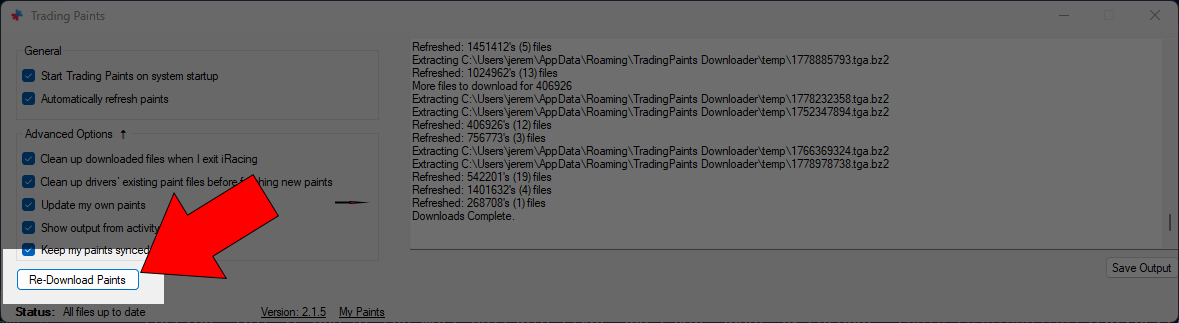 “How to fix trading paints”